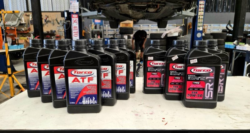 น้ำมันเกียร์ Torco ATF เตรียมเซอร์วิส